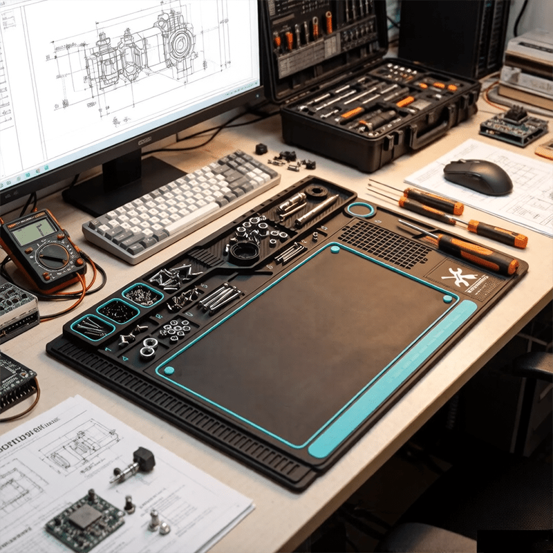 Electronics Repair Bench - Многофункциональный силиконовый коврик для сварочных работ
