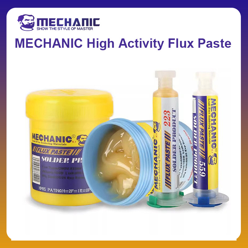 Soldering Flux Liquid - Флюс-паста MECHANIC OFFICIAL 223-559 высокой активности,