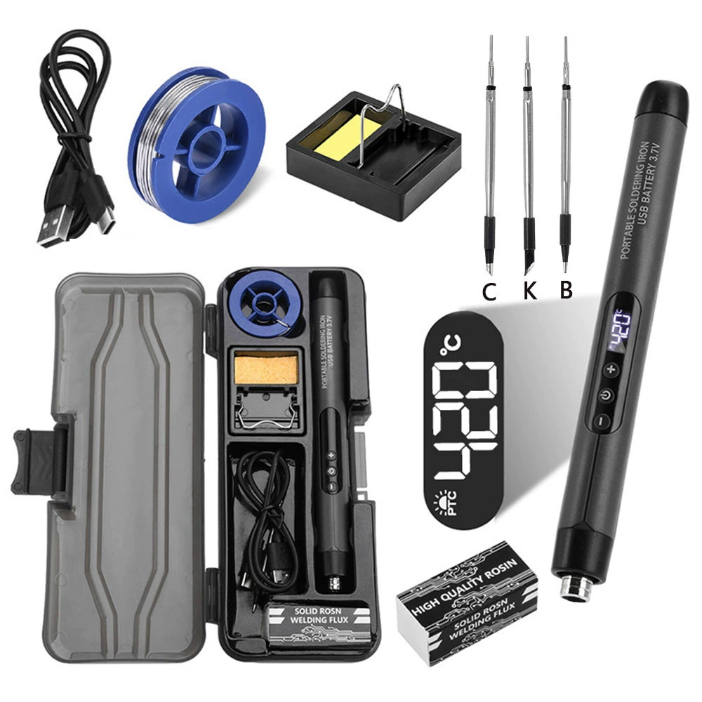 Electronics Repair Technician - Мини-паяльник с USB-зарядкой, портативный беспроводной паяльник