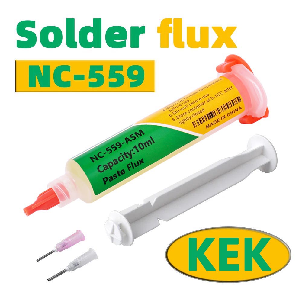 Паяльная паста-флюс OriginalKE – обзор и цена Soldering Flux Liquid