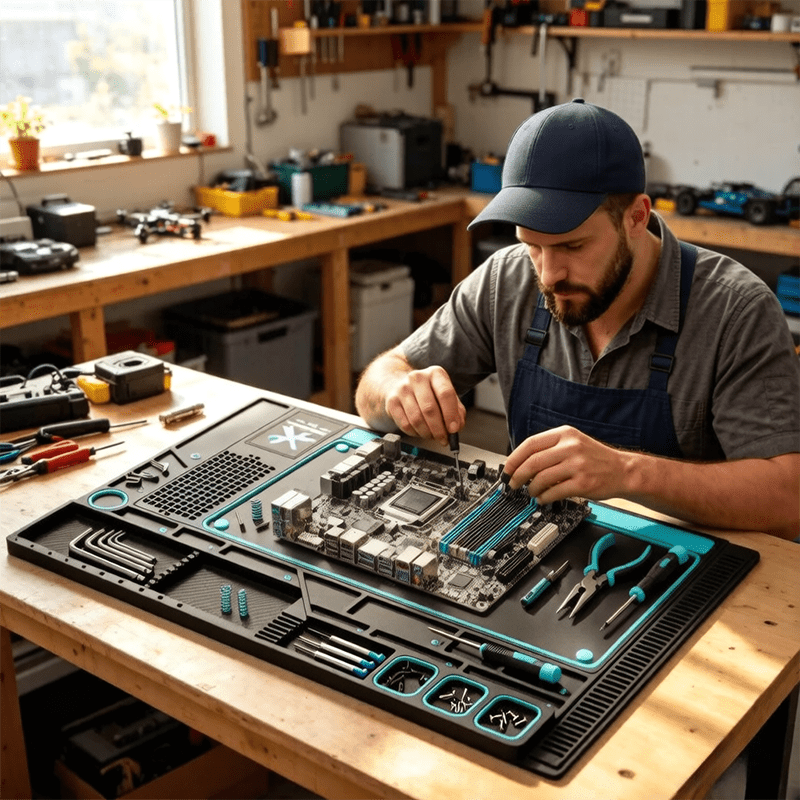 Многофункциональный силиконовы – обзор и цена Electronics Repair Bench